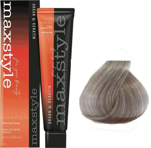 Argan Keratin Saç Boyası 11.81 Extra Küllü Platin x 3 Adet + Sıvı oksidan 3 Adet