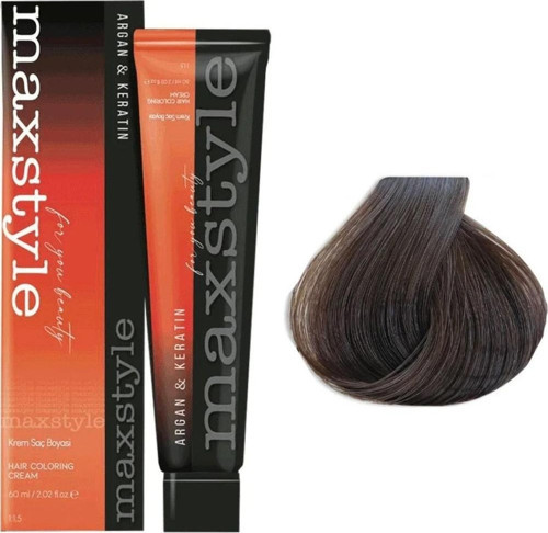 Argan Keratin Saç Boyası 6.00 Yoğun Koyu Kumral x 5 Adet + Sıvı oksidan 5 Adet