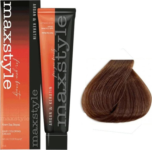 Argan Keratin Saç Boyası 8.77 Altın Açık Kahve x 4 Adet