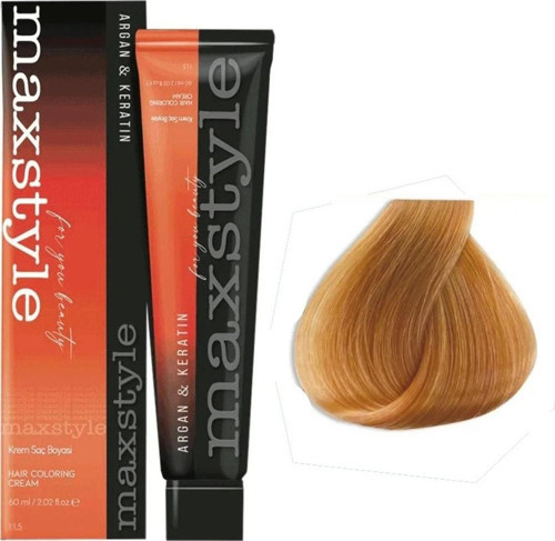 Argan Keratin Saç Boyası 8.33 Bal Köpüğü x 4 Adet + Sıvı oksidan 4 Adet