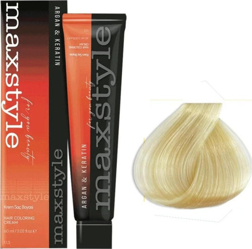 Argan Keratin Saç Boyası 900 Süper Açıcı Sarı x 5 Adet