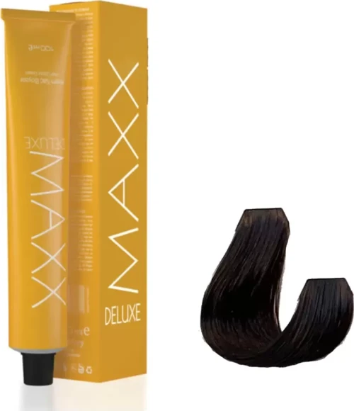 Deluxe Tüp Boya 6.00 Yoğun Koyu Kumral 60 ml x 4 Adet