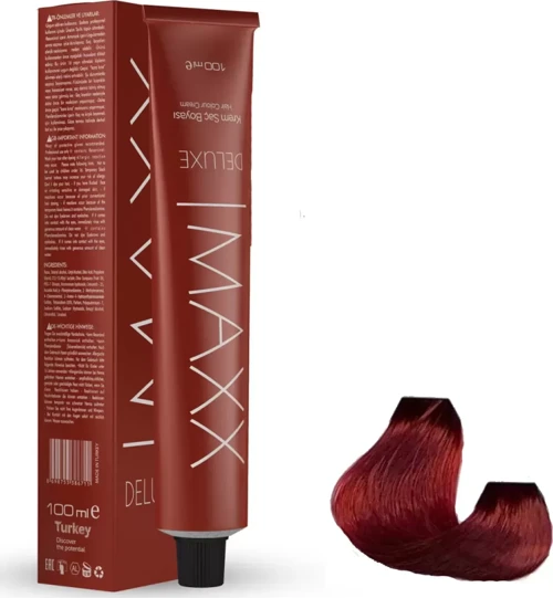 Deluxe Tüp Boya 5.65 Çilek Kırmızısı 60 ml x 4 Adet