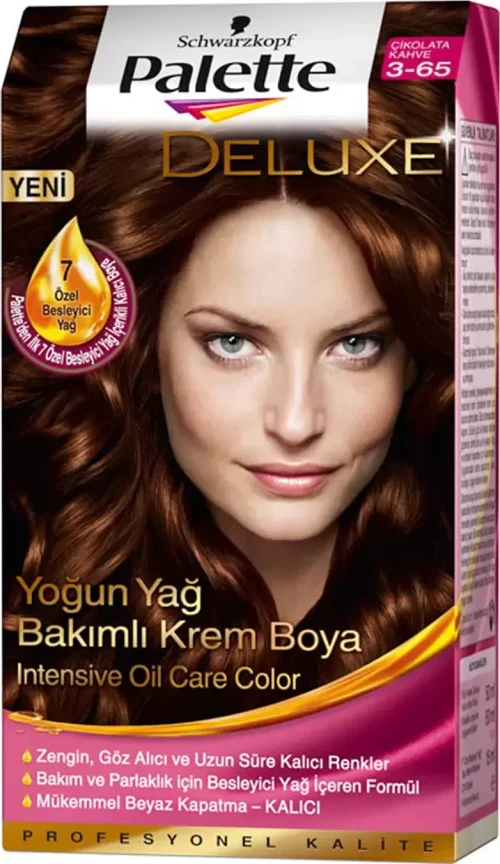 Saç Boyası 3-65 Çikolata Kahve x 4 Adet