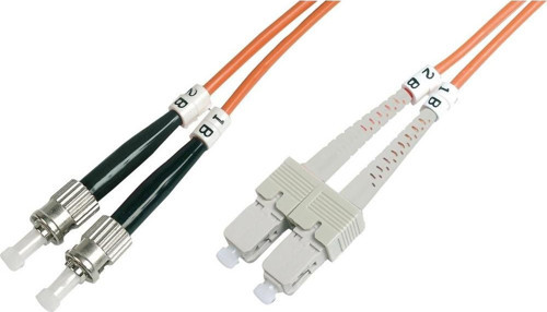 BC-FO-6STSC-02 Beek ST-SC Fiber Optik Patch Kablo, 2 metre, Multimode, 3.0mm Duplex, 62.5/125, OM 1,