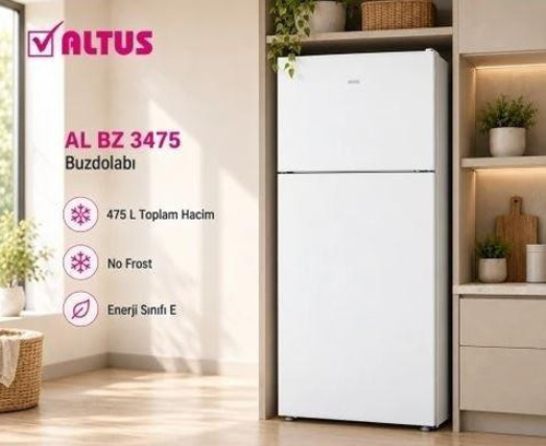 AL BZ 3475 Çift Kapılı No Frost Buzdolabı