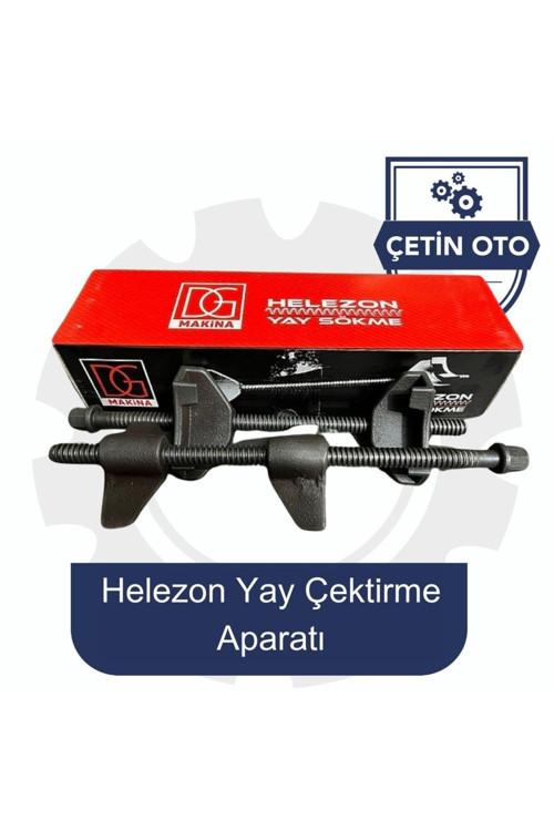 Helezon Yay Çektirme Aparatı