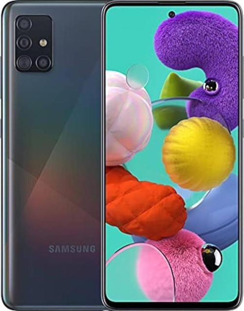 Yenilenmiş Galaxy A51 Crush Black 128GB C Kalite (12 Ay Garantili)