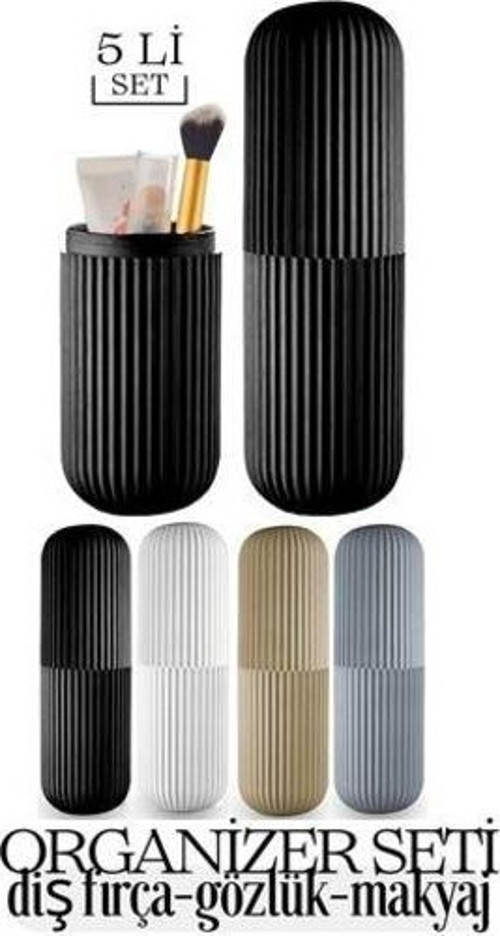 Organizer Kutu 5 li Set Diş Fırça Gözlük Kozmetik 718937