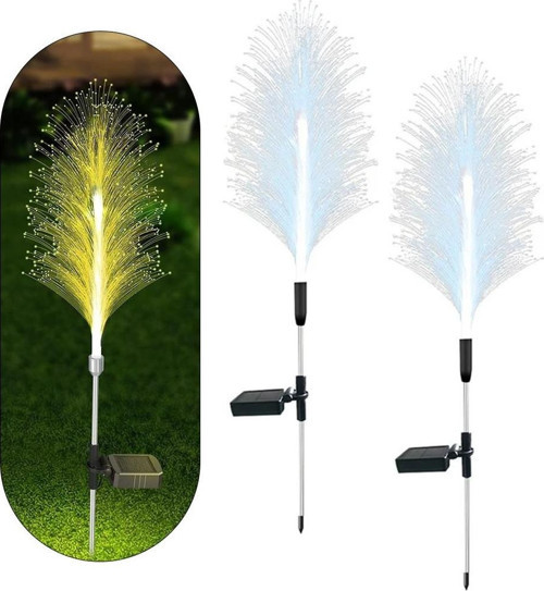 SOLAR LEDLİ 7 RENK DEĞİŞTİREN BAHÇE DEKORASYON AYDINLATMA 2Lİ PAKET (2818)