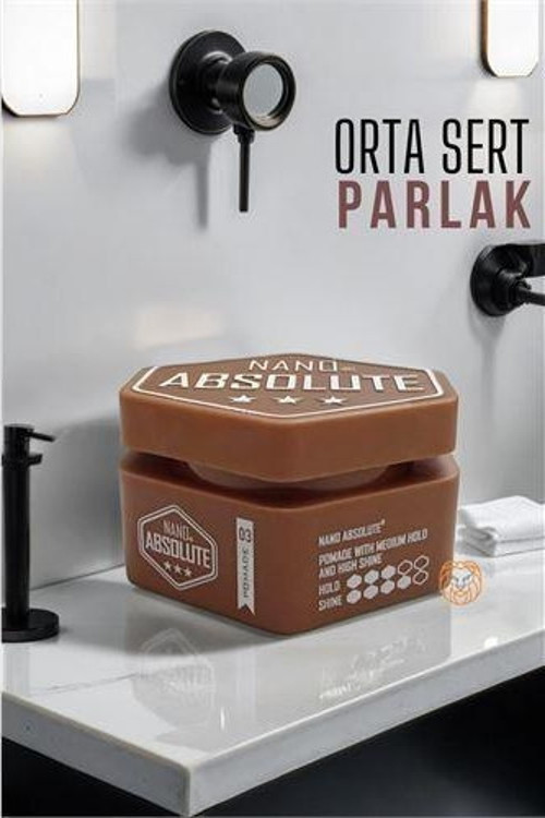 Saç Jölesi Pomade Zor Şekle Giren Saçlar ve Parlak 03 Nano Absolute 720009