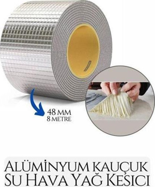 48 mm Su Hava Yağ Kesici İzolasyon Bandı 8 Metre 718910