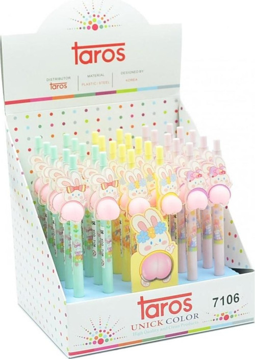 Unick Color Versatil Kalem 0,7 Mm (Mekanik Kurşun Kalem)Cute Rabbit 7106 (30 Lu Paket)