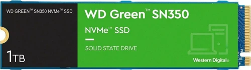 Western Digital 1Tb Green Sn350 Wds100T3G0C 3200-2500Mb-S Pcie Nvme M.2 Ssd Harddisk