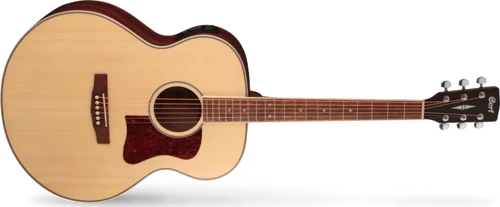 Cj-medxnatw Elektro Akustik Gitar Kılıflı Jumbo Cort EQ