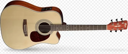 Mr500eop Elektro Akustik Gitar, Natürel Satin, Cort 304t