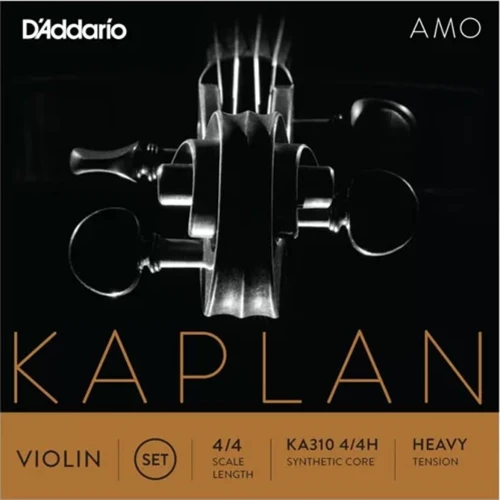 Daddarıo Ka310h Keman Tel Seti, Kaplan Amo, 4/4 Scale, Heavy Tensı