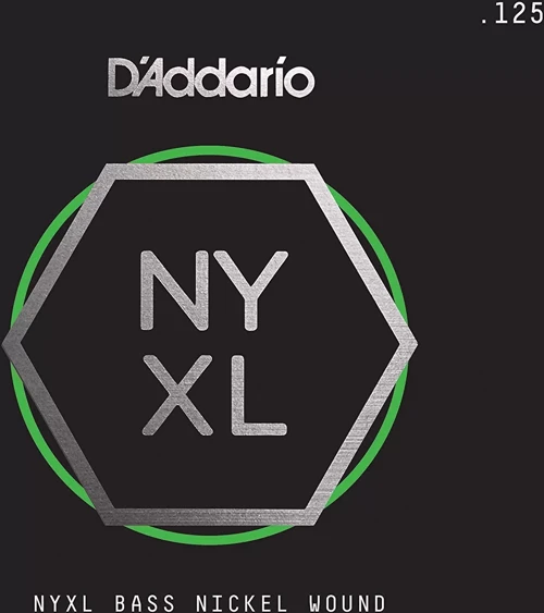 Daddarıo Nyxlb125 Bas Tek Tel, Nyxl Serisi, Nikel Sarım, .125 Gauge,
