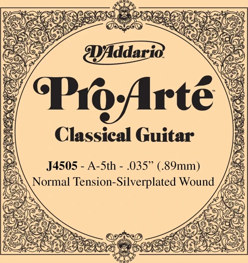 Daddarıo J4505 Klasik Gitar Tek Teli, Pro-arte, Normal Tensıon, S