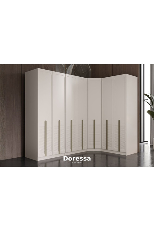 Soul 7 Kapılı Köşe Gardırop