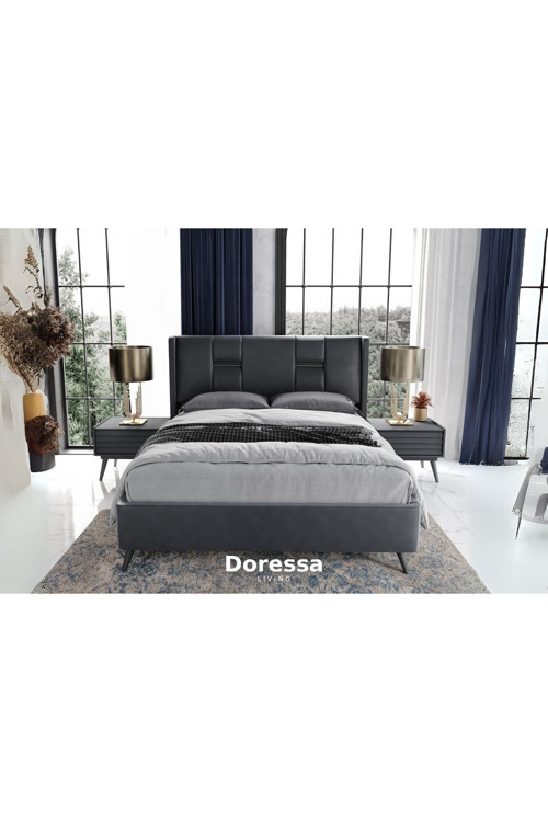 Cotta Grey Bazalı Karyola