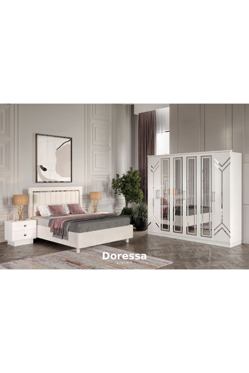 Doressa Home City White Yatak Odası Takımı