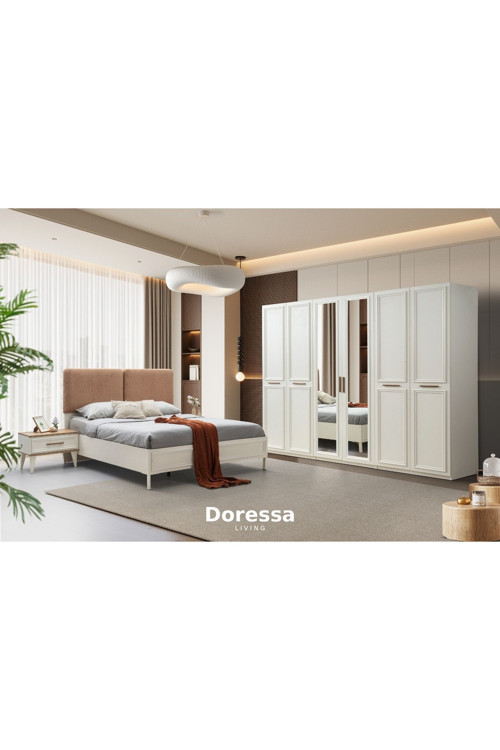 Doressa Home Nossa 6 Kapılı Yatak Odası Takımı