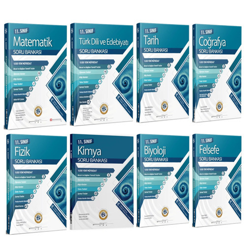 Bilgi Sarmal 11.Sınıf Maarif Soru Bankası Seti 8 Kitap