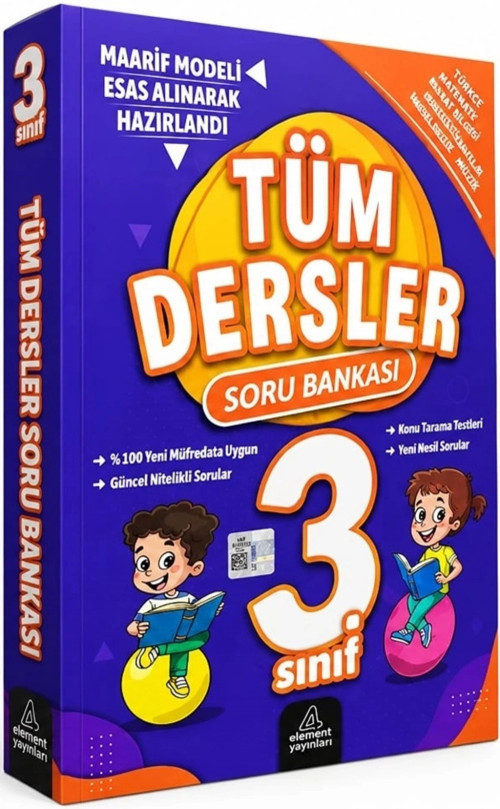 3. Sınıf Tüm Dersler Soru Bankası Element Yayınları