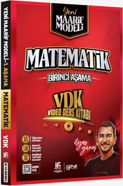 Üniversiteye Hazırlık Matematik Birinci Aşama Yeni Maarif Modeli Video Ders Kitabı Full Matematik