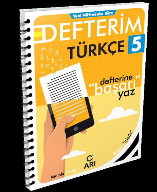 5. Sınıf Türkçe Akıllı Defteri Arı Yayıncılık