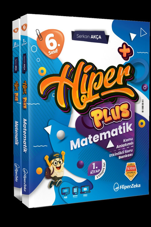 6. Sınıf Hiper Plus Matematik Konu Anlatımlı Etkinlikli Soru Bankası Hiper Zeka Yayınları
