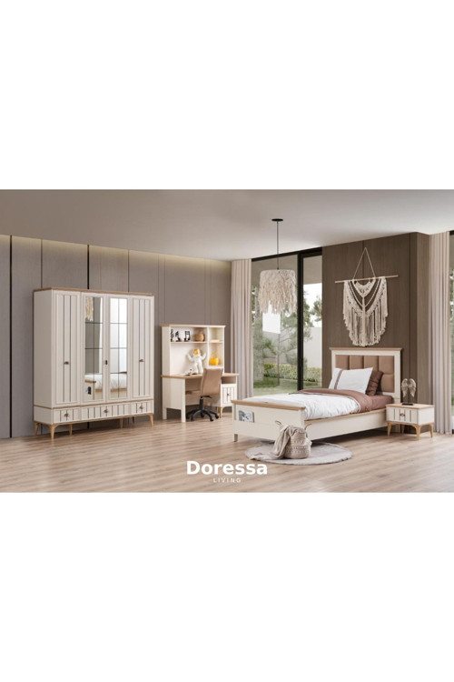 Doressa Home Nobel 4 Kapılı Genç Odası Takımı