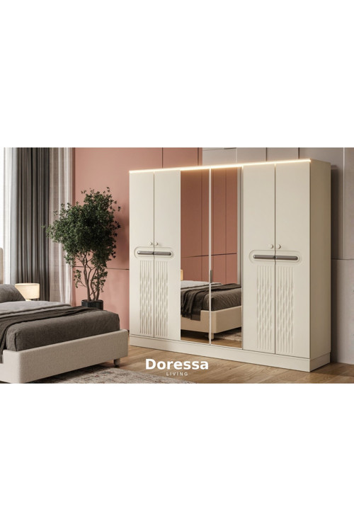 Slove 6 Kapılı Gardırop