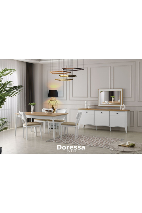Doressa Home Poleska Yemek Odası Takımı