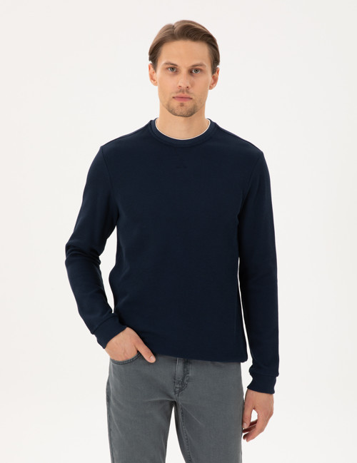 Lacivert Regular Fit Sweatshirt 50296485-VR033