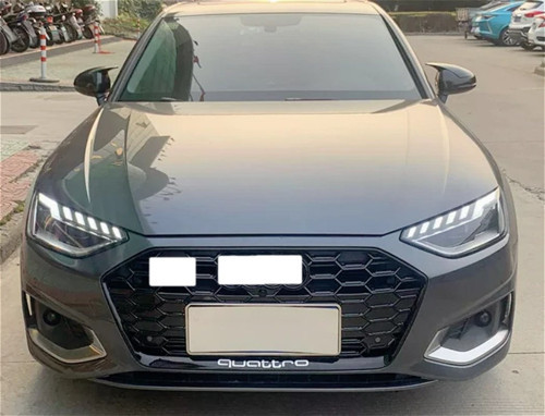 Audi A4 Panjur S4 Model B9.5 kasa uyumlu 2020-2023 Arası Modeller Siyah