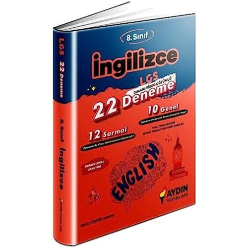 LGS 8. Sınıf İngilizce 22 Deneme