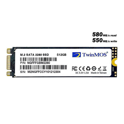 512 GB M.2 2280 SATA3 580/550 NGFFFGBM2280