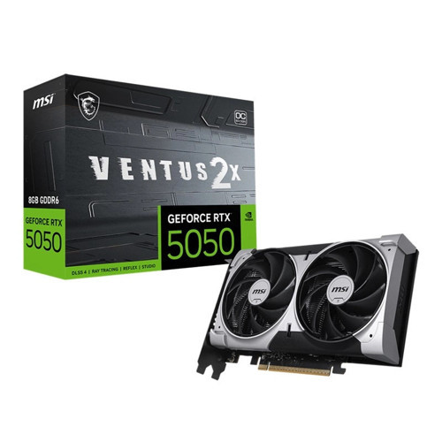 GEFORCE RTX5050 8G VENTUS 2X OC 8GB GDDR6 128BIT 1XHDMI 3XDP EKRAN KARTI