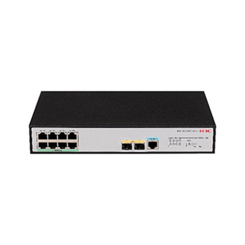 9801A41E S5120V3-10P-LI 8 PORT GIGABIT+2X1GB SFP 1XCONSOLE PORT YÖNETİLEBİLİR RACKMOUNT SWITCH