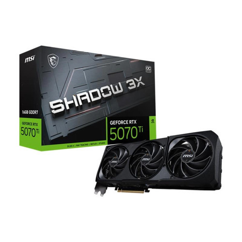 GEFORCE RTX5070TI 16G SHADOW 3X OC 16GB GDDR7 256BIT 1XHDMI 3XDP EKRAN KARTI