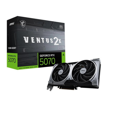 GEFORCE RTX5070 12G VENTUS 2X OC 12GB GDDR7 192BIT 1XHDMI 3XDP EKRAN KARTI