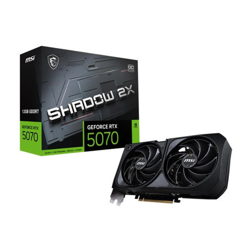GEFORCE RTX5070 12G SHADOW 2X OC 12GB GDDR7 192BIT 1XHDMI 3XDP EKRAN KARTI