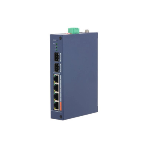 CHS4206-4ET-60 4 PORT 10/100 + 2 PORT SFP UPLINK 60W POE CLOUD YÖNETİLEBİLİR ENDÜSTRİYEL SWITC