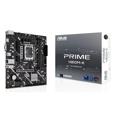 PRIME H810M-K DDR5 6400MT/S 1XVGA 1XHDMI 1XM.2 1851P MATX (INTEL ULTRA PROCESSORS SERIES 2)