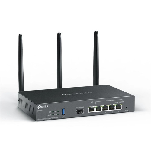 TP-LINK OMADA ER706W AX3000 WIFI6 1XGIGABIT SFP WAN/LAN PORT 1XGIGABIT RJ45 WAN PORT 4XGIGABIT WAN/L