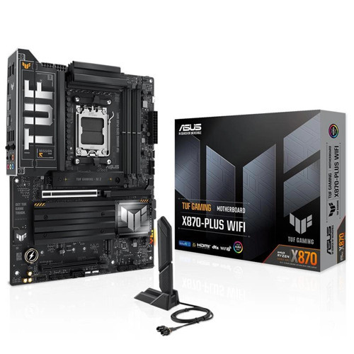 TUF GAMING X870-PLUS WIFI DDR5 8000MHZ 1XHDMI 2XUSB4 4XM.2 ATX AM5 (AMD AM5 9000/8000/7000 SERİ