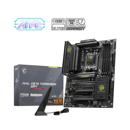 MAG X870 TOMAHAWK WIFI DDR5 8400MT/S 1XHDMI 2XUSB4 4XM.2 ATX AM5 (AMD AM5 9000/8000/7000 SERİLER