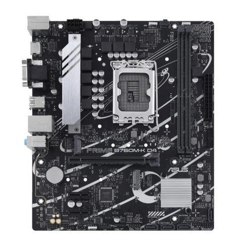 PRIME B760M-K D4 DDR4 5333MHZ 1XVGA 1XHDMI 2XM.2 USB 3.2 MATX 1700P (12. / 13. VE 14. NESİL İŞL